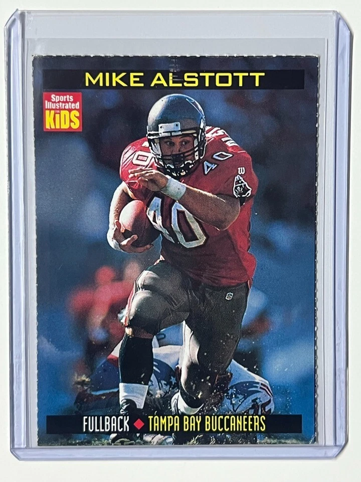 Mike Alstott Tampa Bay Bucs #747 NFL Sports Illustrated for Kids SI For Kids - Image 1 of 2