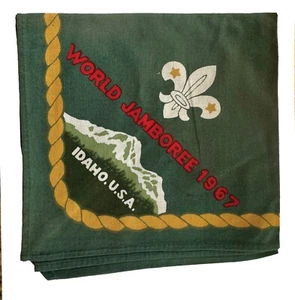Boy Scouts 1967 World Jamboree Neckerchief IDAHO - Picture 1 of 1