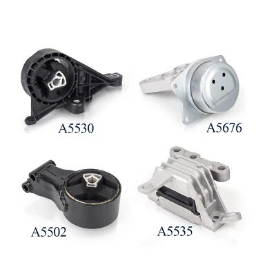 4X Engine Motor & Trans Mount for 2010-2016 Buick LaCrosse V6 3.6L Auto Trans - Image 1 of 4