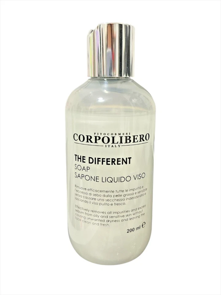Corpolibero the Different Sapone Liquido Viso 200ml per pelle grassa e impura - Immagine 1 di 1