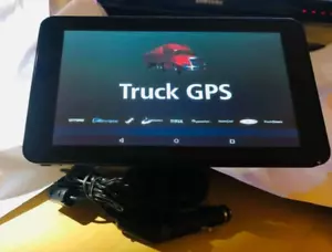 RAND McNALLY TND 740c LM 7" Truck GPS BUNDLE 1 year TOUCHSCREEN PROTECTION - Picture 1 of 6