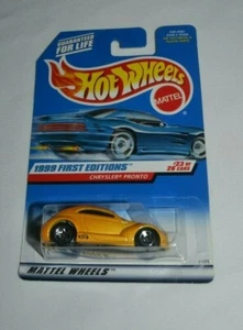 1999 HOT WHEELS FIRST EDITIONS 23/26 - CHRYSLER PRONTO YELLOW - Picture 1 of 6