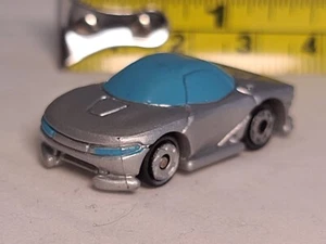 Vintage 1994 Micro Machine Mitsubishi HSR Concept Car SILVER  - Picture 1 of 11
