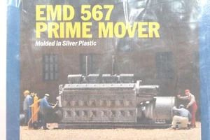 HO Walther's Scene Master EMD 567 Prime Mover Flat Car Load Complete Kit - Picture 1 of 10