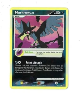 Pokémon JCC Secret Wonders 2007 #95/132 Murkrow holo inverso - Imagen 1 de 2
