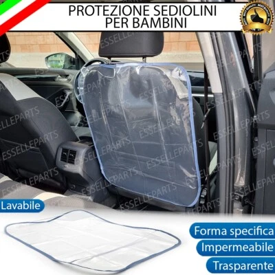 COPRISEDILE PROTEZIONE SEDILE BAMBINI PER DR 7.0 SEGGIOLINO TRASPARENTE - Immagine 1 di 4