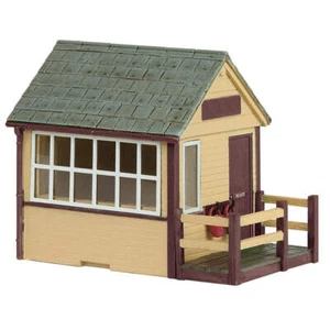 Bachmann 44-1015A OO Gauge Narrow Gauge (OO9) Signal Cabin Brown - Picture 1 of 2