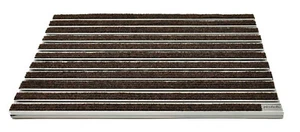 Eingangsmatte Aluprofil mit Rips Fußmatte Türmatte 22mm hoch 59cm x 39cm - Bild 1 von 1