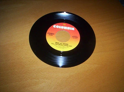 MEN AT WORK   "OVERKILL" PICTURE SLEEVE    7 INCH 45   1983 - Image 1 of 4