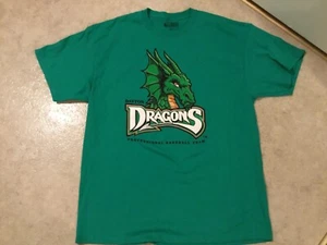 Vintage Dayton Dragons Minor League Baseball Tee Shirt MiLB green Size XL - Picture 1 of 5