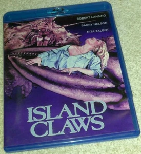 Island Claws 1980 Blu Ray disc RARE oop horror - Picture 1 of 2