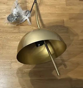 Amara Brass Dome Pendant Ceiling Light Brand New Home Living Lighting Modern - Picture 1 of 5