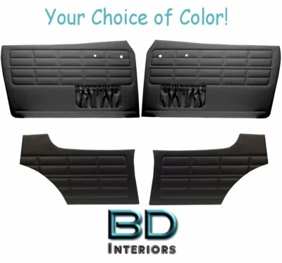 Authentic Style Door Panels  W/ Pockets Fronts & Rears 1956-63 VW Ghia Any Color - Image 1 of 4