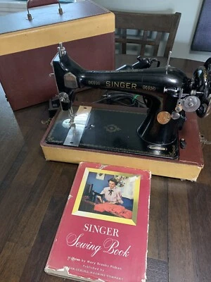 Vintage Singer Sewing Machine Case Motor Light RARE MODEL RFJ 4-8 WORKING 1910’s - Image 1 of 4