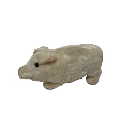 Vintage Dakin Plush White Mommy Pig 16" Stuffed Animal 1980 NO PIGLETS - Image 1 of 4