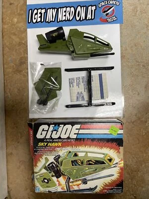 GI Joe Sky Hawk One-man VTOL Vintage Boxed Set Hasbro - Image 1 of 4
