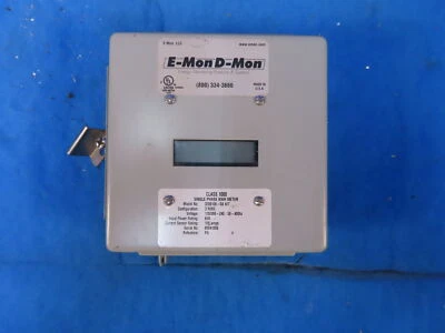 HONEYWELL EMON CORP KWH METER 3208100-SA KIT 100A 120/208-240V 1PH 3W CLASS 1000 - Image 1 of 4
