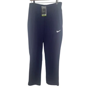 New Nike Men's Medium Standard Dri Fit Pants Navy Blue Workout Sweatpants - Picture 1 of 9