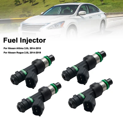 4PCS Fuel Injector 16600-9HP0A Fit Nissan Altima 2015-2017 2.5L I4 FBY2855 US - Image 1 of 4