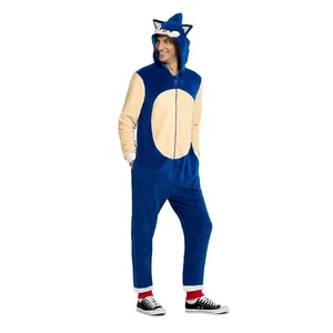 Sonic the Hedgehog One Piece Opposuits Erwachsene Medium Kostüm Neu N64 Sega Xbox - Bild 1 von 11