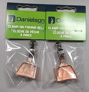 Paquete de 2 abrazaderas de alerta de peces en alarma de captura de campana para caña de pescar ENVÍO GRATUITO  - Imagen 1 de 2