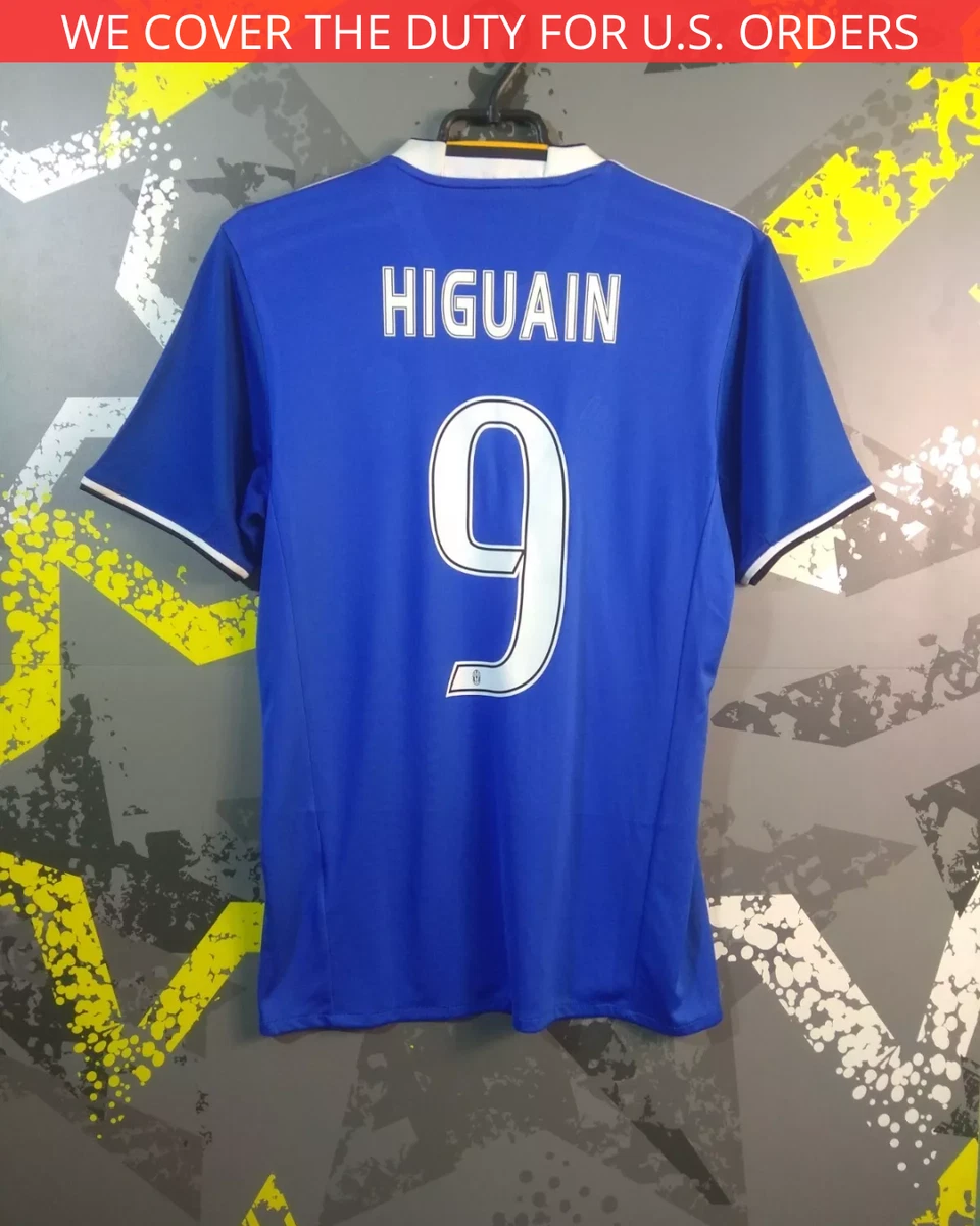 Juventus Gonzalo Higuain International Club Soccer Fan Jerseys for
