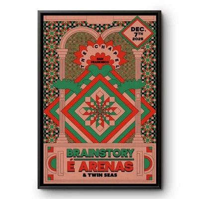 Brainstory & É Arenas Live at The Chapel – December 7, 2025 Concert, Unframed - Image 1 of 4
