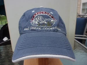 Vtg. Ashcroft Pine Creek Cookhouse Aspen Colorado Embroidered Baseball Hat - Picture 1 of 7