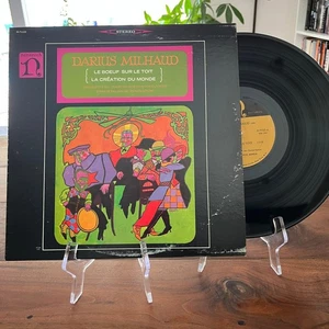 Darius Milhaud Le Boeuf Sur Le Toit/La Création Du Monde LP 1966 Nonesuch H71122 - Foto 1 di 10