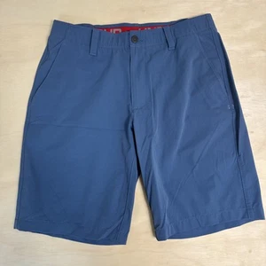 Under Armour Match Play Size 36 Blue Loose Fit Shorts HeatGear - Picture 1 of 9