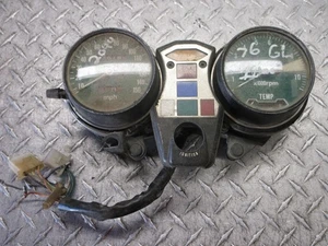 75 76 77 78 79 1976 Honda GL1000 Goldwing Gauges Speedometer Tachometer - Picture 1 of 20