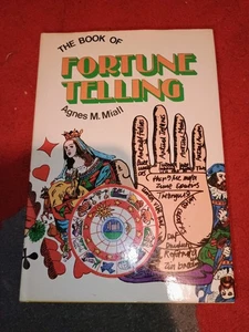 1972 The Book of Fortune Telling/ Agnes M Miall/ HB - Picture 1 of 8