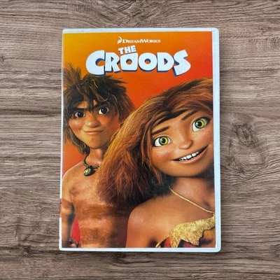 The Croods [DVD] - DVD -  Very Good - Nicolas Cage,Emma Stone,Ryan Reynolds,Cath - Image 1 of 4