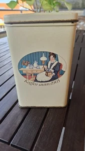 Alte Blech Tschibo Kaffee Dose Aufbewahrungsdose, 60er Jahre. - Bild 1 von 3