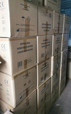 1x Box Of 2000  TGL-LEVEL 3-EL medical Procedure Disposable 3 Ply Mask - Image 1 of 4