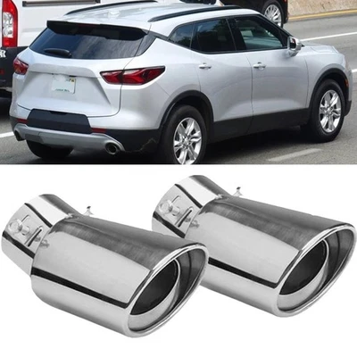 For Chevrolet Blazer 2024 2PC Car Tail Pipe Exhaust Rear Muffler Tailpipe Tip - Imagem 1 de 4