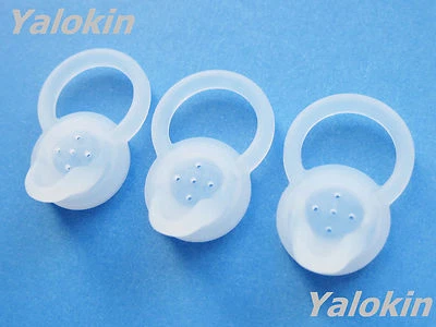 Neu 3 Groß (L) Klar Eargels Set für Motorola Boom 2,HX550 H525 H520 Headset - Bild 1 von 4