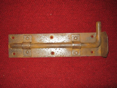 Antique Barn Door Push Lock Cover