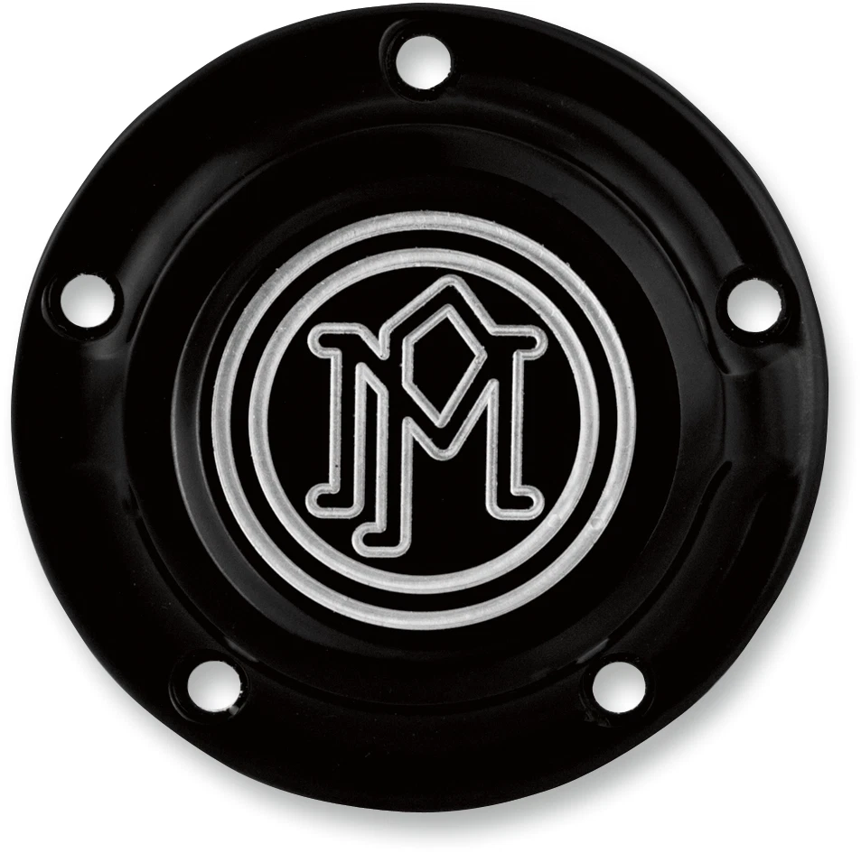 Performance Machine (Pm) Ignition Cover - Scalloped - 5 Hole - Contrast Cut - - Image 1 of 1