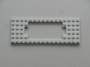 Lego Tren - Base Gris - 6 x 16 Tachuelas con Recorte Motor (3058) - Imagen 1 de 1
