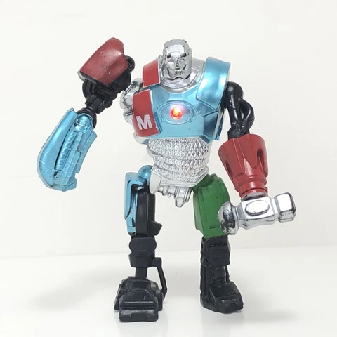 Real Steel Metro Frankenbot Frankstein 5” Anime Video Game Action Figure Lights Cover