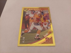 2018 Panini Donruss Gold Press Proof MIKE ALSTOTT #235 Buccaneers #'d 41/50 EX!