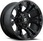 Alloy Wheels 20" Fuel Vapor D560 Black Matt For Ford F-150 [Mk12] 09-14