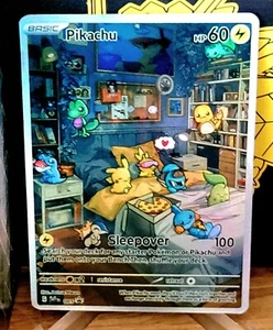 Pokemon Pikachu & Friends Anima Waifu sexy Doujin ACG zum Selbermachen vollständige Kunst Karte Holo - Bild 1 von 2