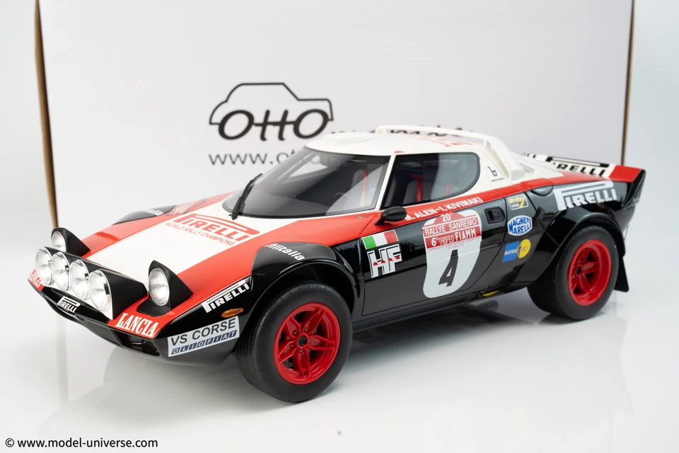 1:12 Lancia Stratos GR.4 San Remo Ganador 1978 - Edición Limitada Resina Modelo b... Foto 1 de 4