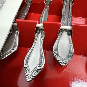 Rogers Co Stanley Roberts Auberge 40 Piece Stainless Flatware Set Serves 8 NEW - Picture 1 of 7