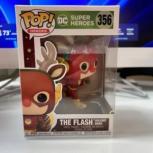 Funko Pop! Vinyl: DC Universe - The Flash Holiday Dash #356 DC Comics MIB NEW - Picture 1 of 2