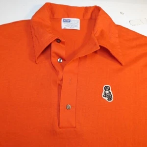 CAMISA POLO VINTAGE PRINCETON UNIVERSITY TIGER Para Hombre M Naranja TENNESSEE AMERICANA - Imagen 1 de 4