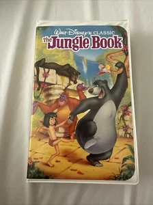 Disney The Jungle Book (1967) Black Diamond VHS, 1992 - Picture 1 of 3