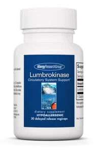 Allergy Research Group Lumbrokinase 30 Capsules, NEW - Picture 1 of 1